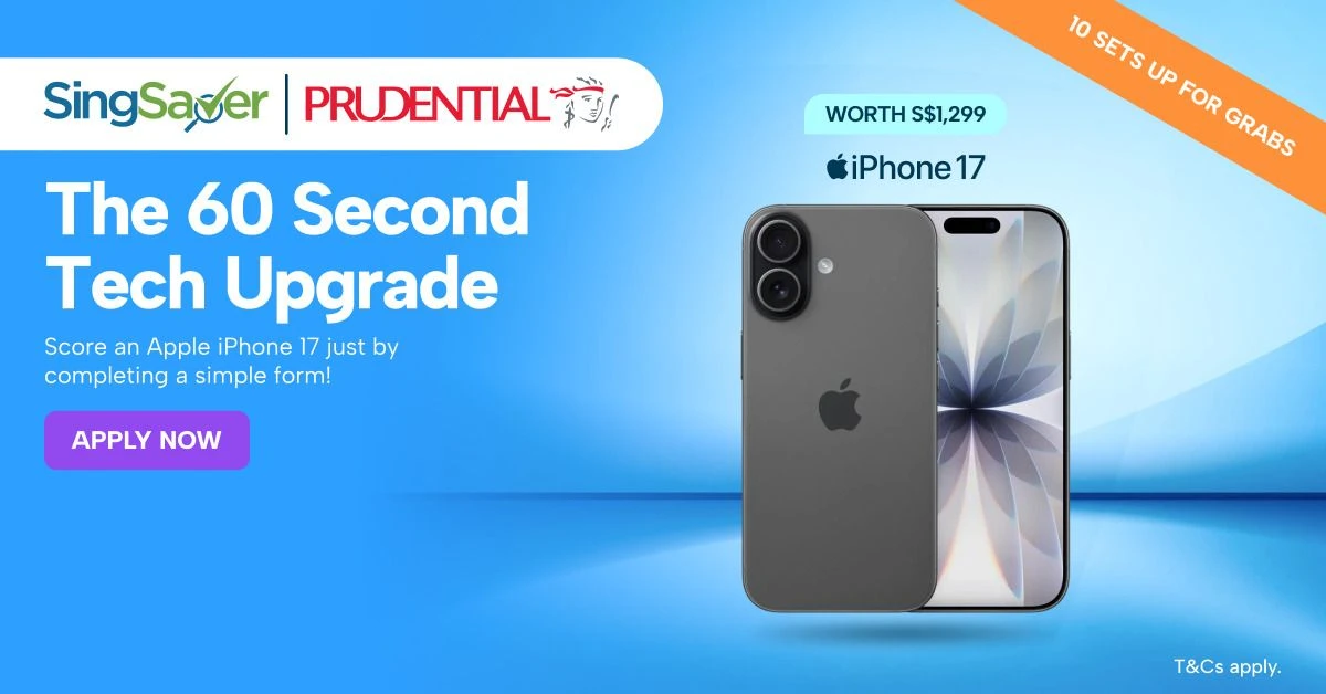 Win iPhone 17: SingSaver Prudential Lucky Draw 2026